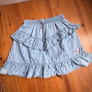 Nono denim skort size 9/10 girls nwot